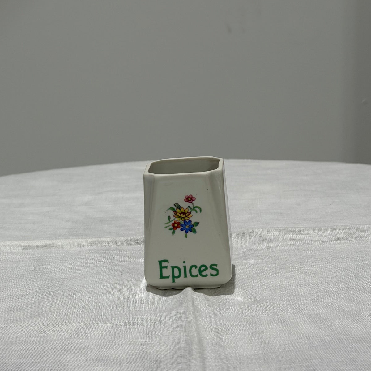 Set of Vintage Canister | Green Floral