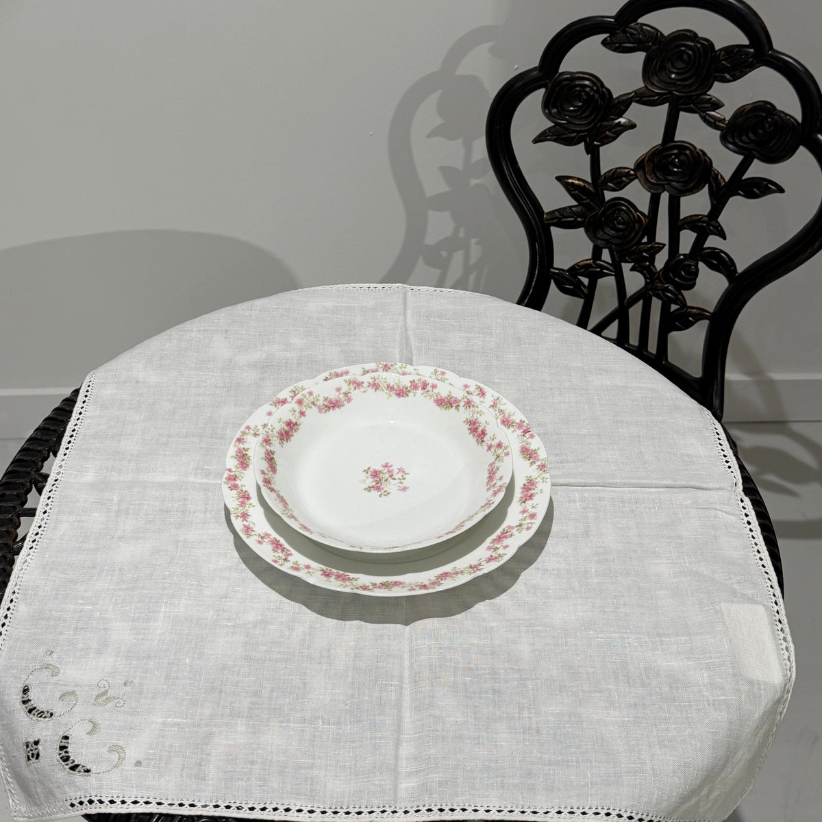 Pink Floral | Dining Set