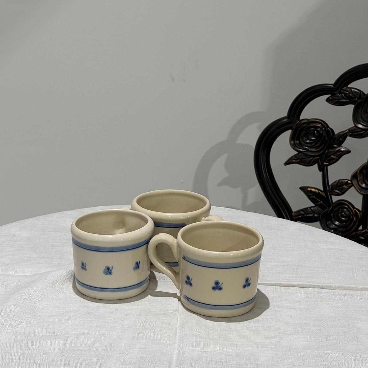 Blue Diner Mug