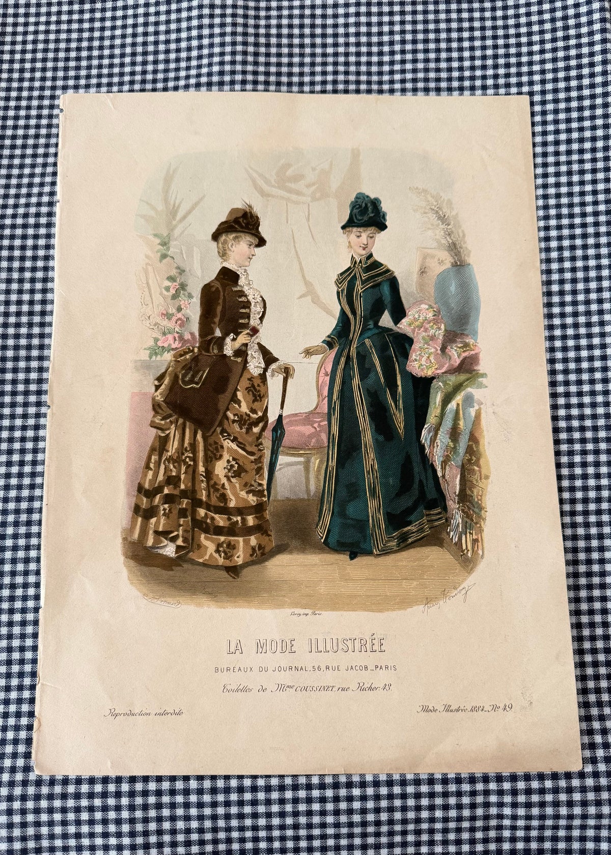 Vintage Fashion Poster | No.49