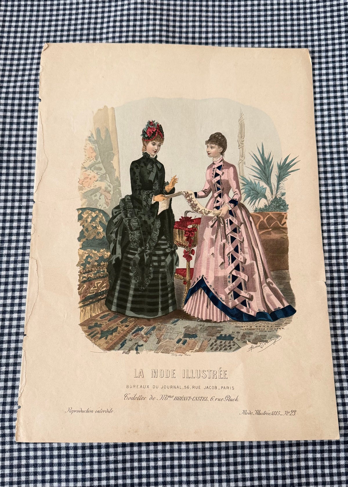 Vintage Fashion Poster | No.33