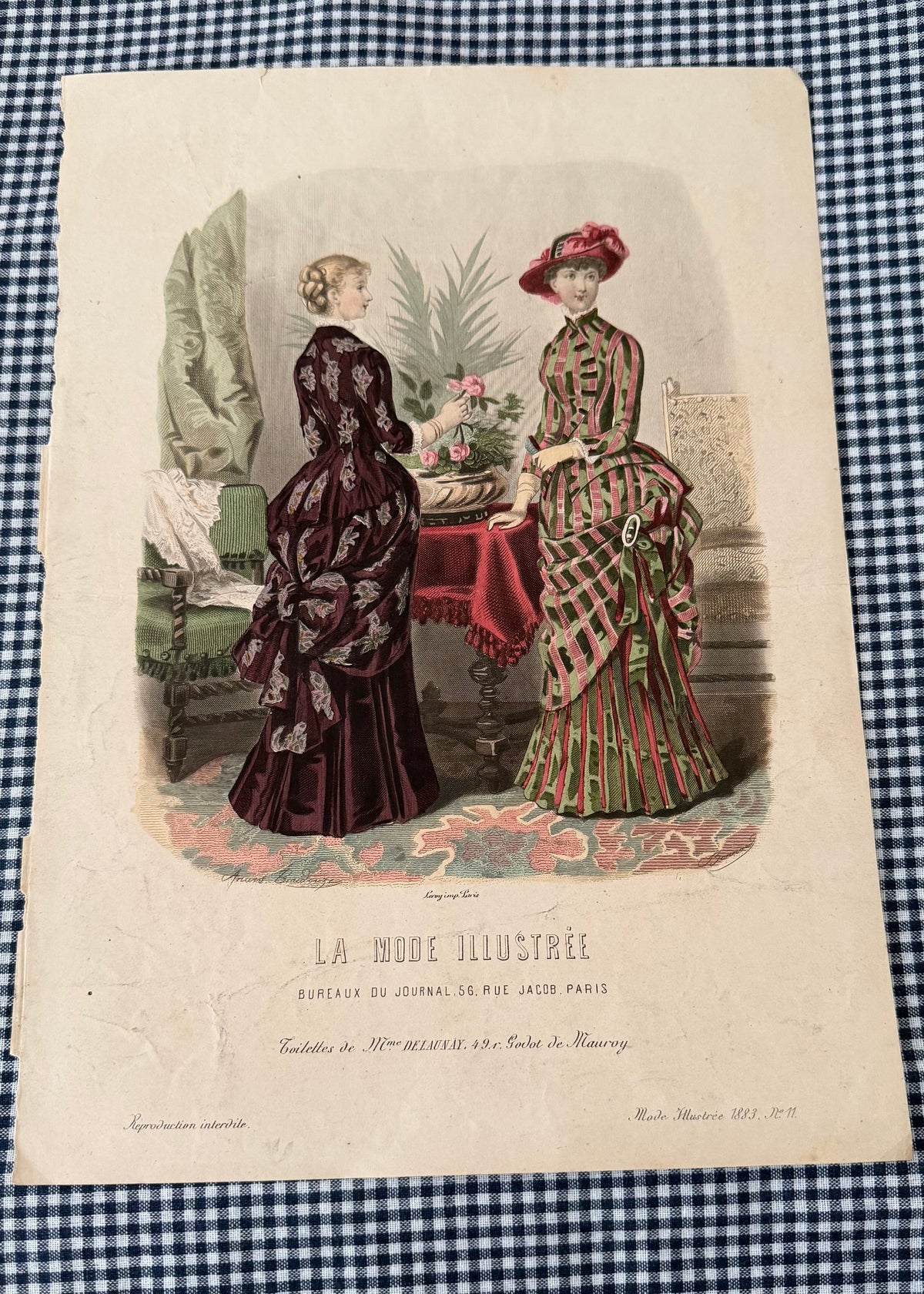 Vintage Fashion Poster | No.11
