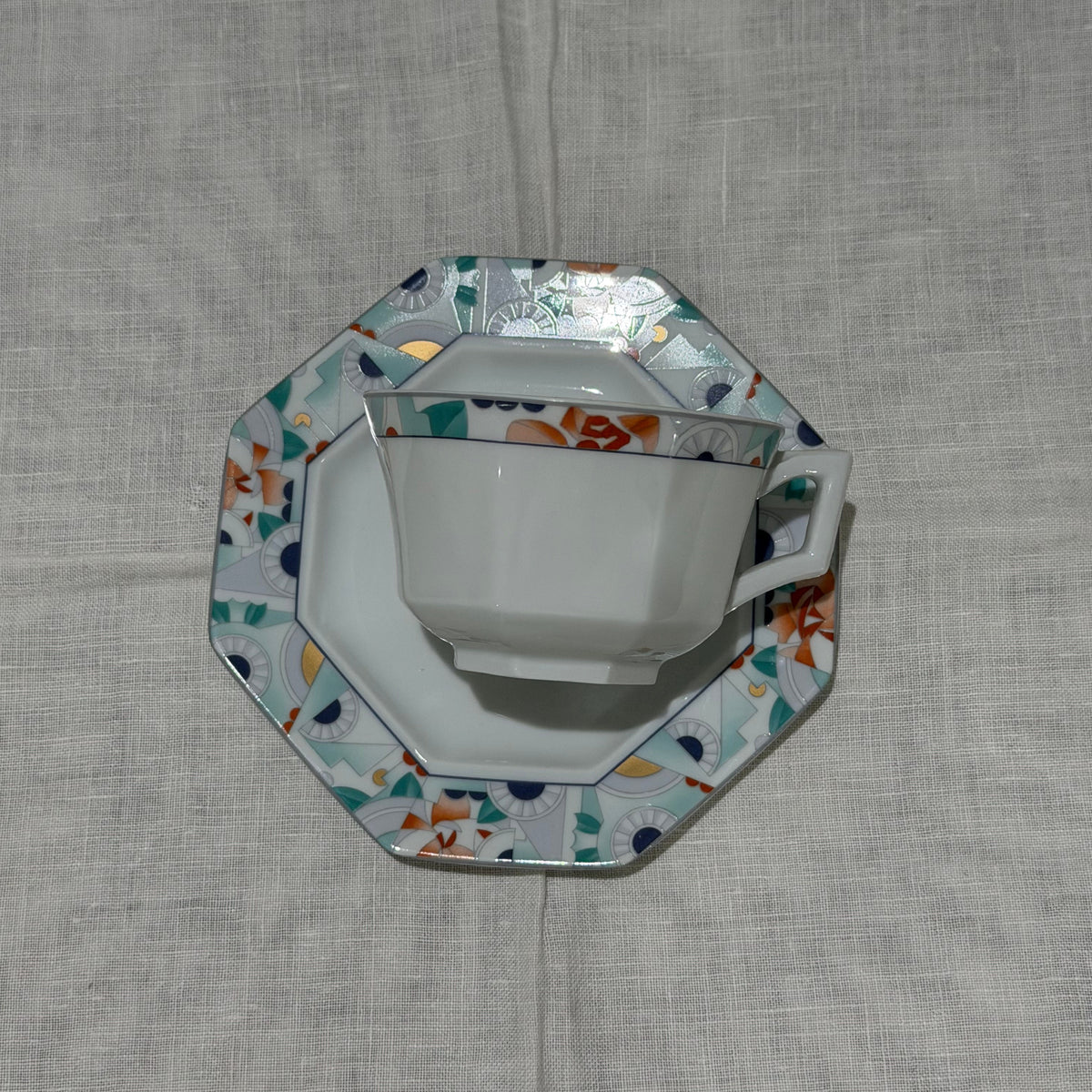Blue Art Deco | Tea Set
