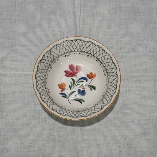 Yellow Floral Bowl
