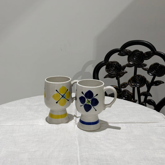 Yellow & Blue Mugs