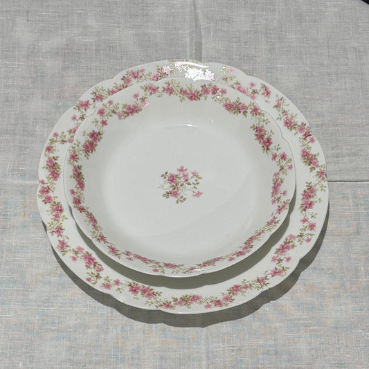 Pink Floral | Dining Set