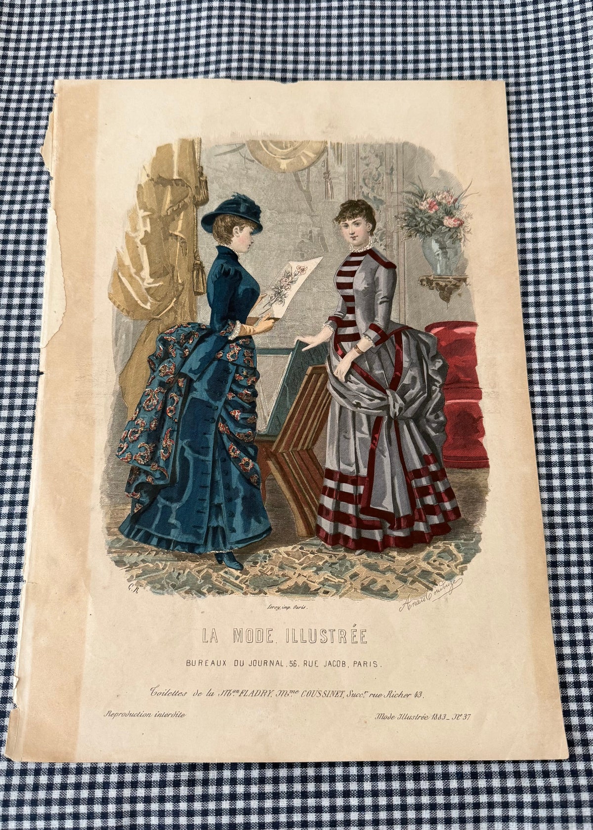 Vintage Fashion Poster | No. 37