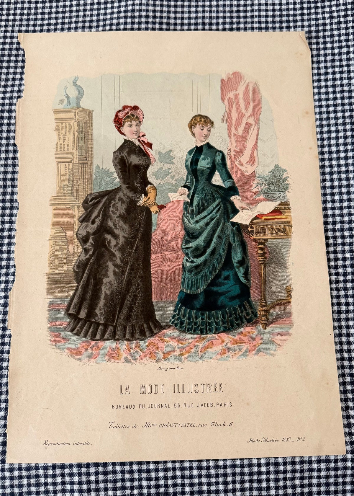 Vintage Fashion Poster | No.9