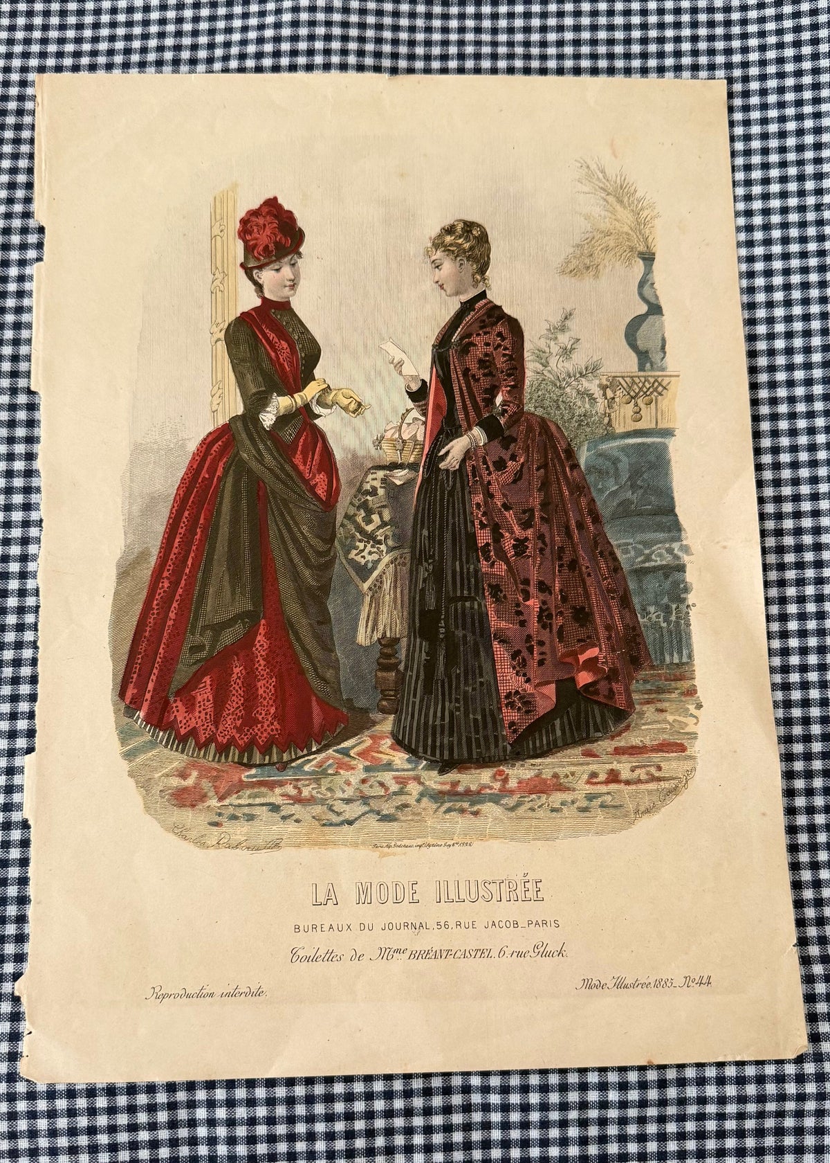 Vintage Fashion Poster | No. 44